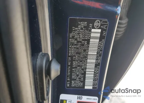 2018 Toyota Corolla L from USA, damaged, VIN 2T1BURHE4JC996573